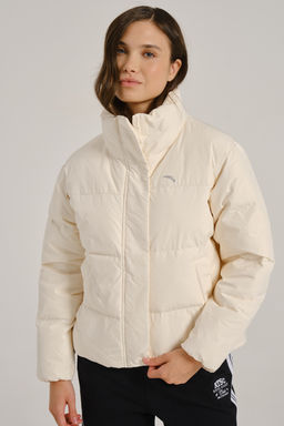 Пуховик короткий Бежевый TRN Down Jacket - Anta фото 5