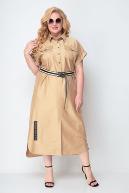 Платье Michel Chic 993/1 песочный  фото 4