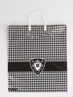 Цена за 5 шт. Пакет «Герб», полиэтиленовый пластиковая ручка, 38×44 см, 90 мкм