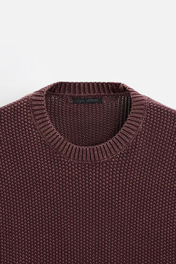 RELAXED FIT SWEATER - Zara фото 8