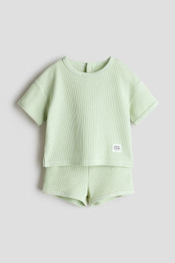 Conjunto de 2 piezas en algod?n gofrado - H&m фото 3