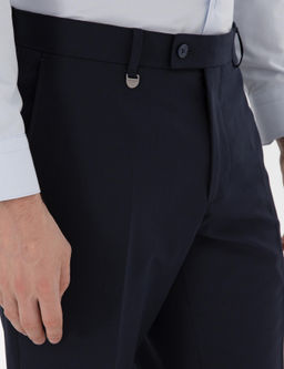 Lacivert Slim Fit Kuma_ Pantolon