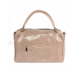 Сумка женская натуральная кожа ADEL-152/3в (отделка ИСК/КОЖА), 1отд, плеч/ремень, капучино 264385 - Adelia фото 2