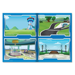 Многоразовые наклейки Щенячий патруль, вперёд!, А4 - Paw patrol фото 2