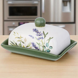 Масленка Лаванда 17*12,5*8,5 см 358-2150