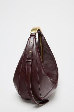 OVAL BAG WITH METAL STRAP - Zara фото 13