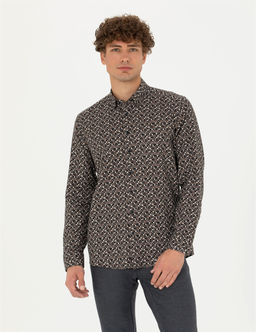 Siyah Slim Fit Uzun Kollu G_mlek