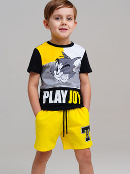 12532061 Комплект для мальчиков: фуфайка (футболка), шорты