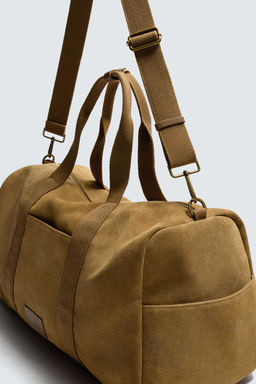 CHAMPION ® X ZARA LEATHER TRAVEL BAG  фото 3