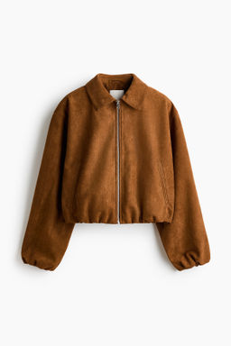 Chaqueta con cuello camisero