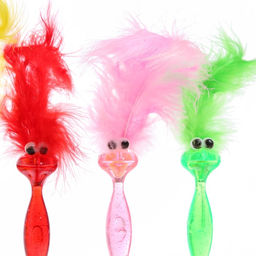 Цена за 12 шт. Ручка-прикол Calligrata «Утёнок с хохолком», синий стержень, шариковая, МИКС