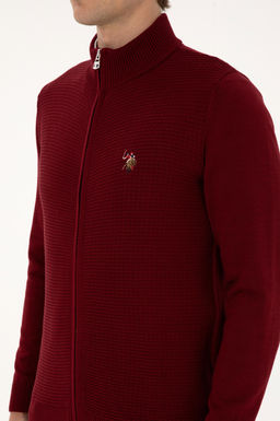 Erkek Bordo Basic Triko H_rka Sepette S_rpriz _ndirim - U.s. polo assn фото 7