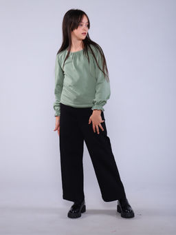 Лонгслив Анечка серо-голубой Ладошки  фото 25