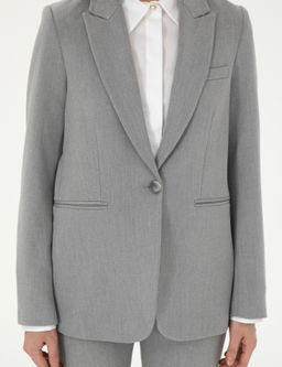 Gri Slim Fit Ceket - Pierre cardin фото 7