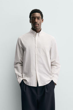 CHECK SHIRT WITH POCKET - Zara фото 2