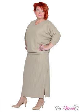 Юбка Модель №1848 размеры 44-84 - Plusmoda фото 4