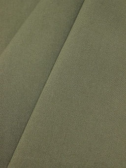 Плательная вискоза цв.Винтажный св.зеленый хаки, ш.1.45м, вискоза-100%, 200гр/м.кв - Купава фото 4
