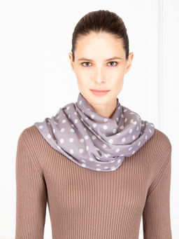 Палантин жен. виск+шерсть 70х180 LG33-503-19 - Labbra фото 4