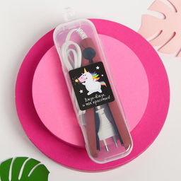 Щипцы - гофре мини «Вжух-вжух и ты красотка», 17 х 2 см