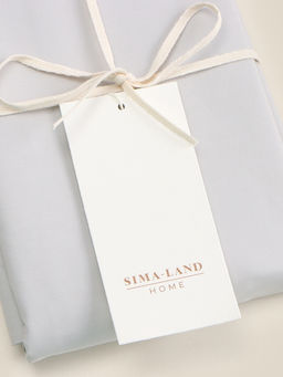 Наволочка SL Home Percale 300ТС, 5070+3 см, серая, перкаль, хлопок 100% - Sima-land home фото 6