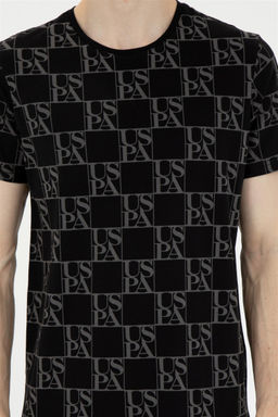 Мужская черная футболка - U.s. polo assn фото 6