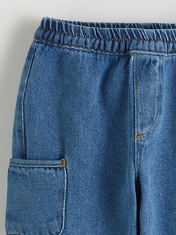 Loose Fit Erkek Bebek Jean Pantolon