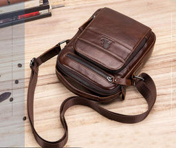 Сумка SW-91308-Brown - Ferro фото 10