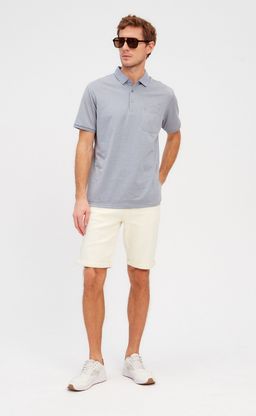 Футболка-поло Fine Joyce FJ311-0724 серая  фото 3