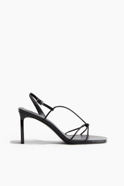 Sandalias de tacon con tiras - H&m фото 4