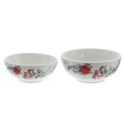 Набор из 2 шт: Салатник "Лошадь", 260/, 260 мл, L11 W11 H4/4,5 см