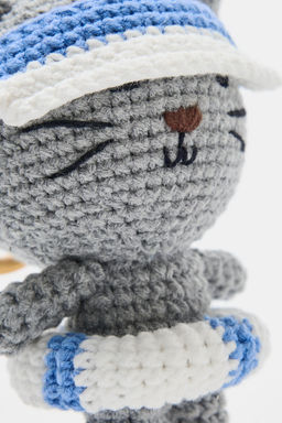 LLAVERO CHARM GATITO / Gris - Zara фото 6