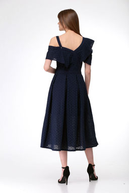 Платье AMORI 9531 синий  фото 2