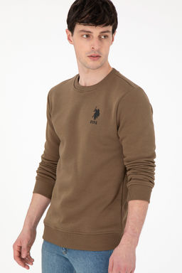 Мужской свитшот цвета хаки Неожиданная скидка в корзине - U.s. polo assn фото 10