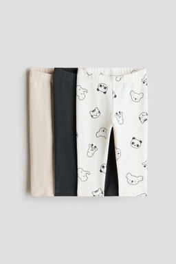 Pack de 3 leggings en punto de algod?n - H&m фото 7