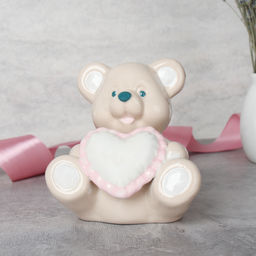 Фигурка Мишка 10 см / YZ170122AB /уп 48/96/фарфор (A, с подарком)