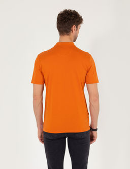 Kahverengi Regular Fit Polo Yaka Merserize Ti__rt