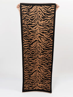 в составе ШЕРСТЬ и КАШЕМИР Большой, мягкий, теплый двусторонний палантин - Tantino фото 2