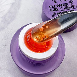 FLOWER GEL Honey гель для дизайна с цветами NEW