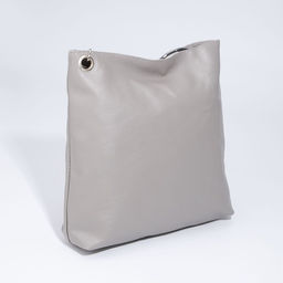 Сумка кросс-боди на молнии, цвет серый