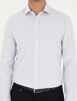Рубашка Pierre Cardin Slim Fit темно-синяя