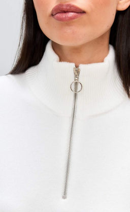 Джемпер FW-3519 white - Fine joyce фото 5