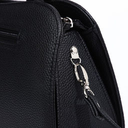 Сумка женская TEXTURA, тоут, средний размер, цвет чёрный  фото 5