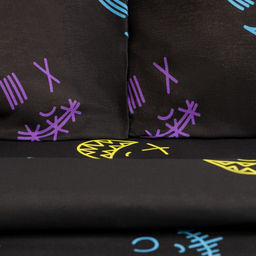 Постельное белье Этель евро Horror (вид 1) 200*217 см,220*240 см,70*70 см -2 шт,бязь  фото 3