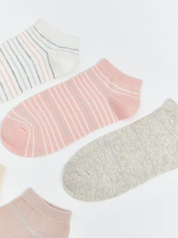 ?izgili Kad?n Patik ?orap 5li