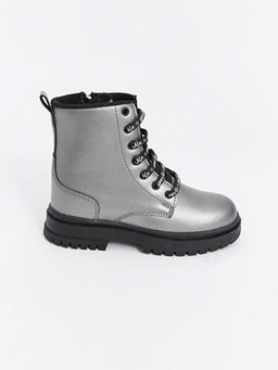 Parlak Deri G?r?n?ml? K?z ?ocuk Bot - Waikiki фото 2