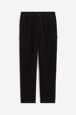 Pantalon cargo de pana Regular Fit - H&m фото 3