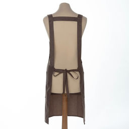 Фартук Этель Стиль цв.коричневый 60 х75см, 60% п/э, 20% хлопок, 20% лён  фото 6