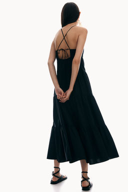 Vestido escalonado con tirantes espagueti - H&m фото 5