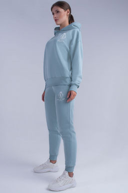 Арт. 2523 Костюм с брюками женский 44-52 (5 шт) Цвет:верх-мята, низ-мята - Калинка фото 9