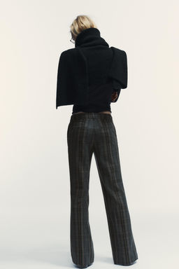 CHECK TROUSERS - Zara фото 10